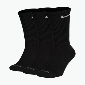 Zokni Nike Everyday Plus Cushioned 3 pár black/white (Everyday Plus Cushioned SX6888-010) kép