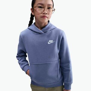 Gyerek pulóver Nike Sportswear Club Fleece World Indigo/White (Sportswear Club Fleece FD3000-499) kép