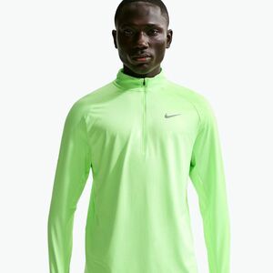 Férfi futófelső Nike Stride 1/4 Zip Dri-Fit lime blast (Stride 1/4 Zip Dri-Fit HV2180) kép