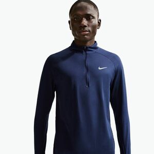 Férfi futó felső Nike Stride 1/4 Zip Dri-Fit midnight navy (Stride 1/4 Zip Dri-Fit HV2180) kép