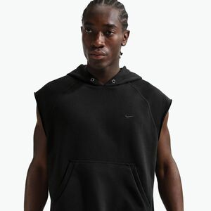 Férfi ujjatlan kapucnis edzőpulóver Nike Athletic Club Dri-Fit (Athletic Club Dri-Fit Sleeveless Hoodie IF2795-010) kép