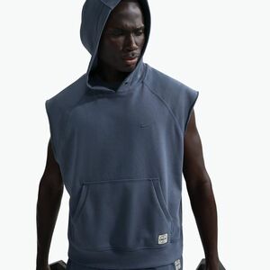 Férfi edzőfelső Nike Athletic Club Dri-Fit Sleeveless Hoodie (Athletic Club Dri-Fit Sleeveless Hoodie IF2795-491) kép