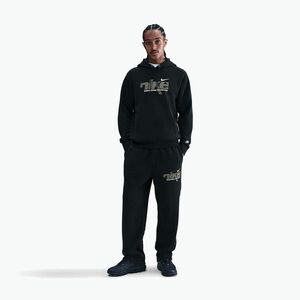 Férfi melegítőnadrág Nike Sportswear Club Bungee black/metallic gold (Sportswear Club Bungee IM8323-010) kép