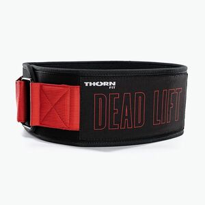 Súlyemelő öv THORN FIT Pro Deadlift black/red/white (Pro Deadlift 529420) kép