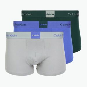 Boxeralsók Calvin Klein LV00NB4476 Trunk 3 pár Greatest Grey/Ponderosa Pine/Iridescent (LV00NB4476 Trunk) kép