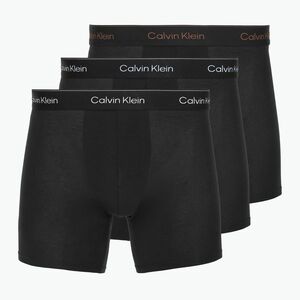 Boxeralsók Calvin Klein LV00NB4394 Brief 3 pár black/chalk logo/black/curry (Brief LV00NB43940FL) kép