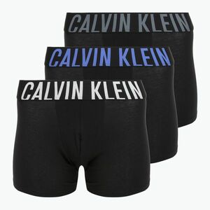 Boxeralsók Calvin Klein 000NB3609A Brief 3 pár black bodies/turbulence/white/iridescent (000NB3609A Brief) kép