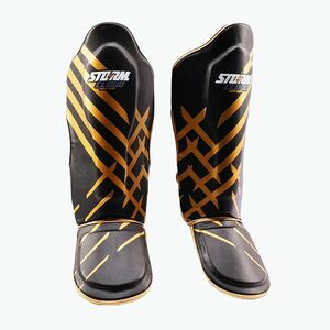 Sípcsont- és lábvédők StormCloud Lynx black/gold (Lynx 755836) kép