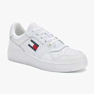 Férfi cipők Tommy Jeans Retro Basket Ess white (Retro Basket Ess EM0EM01671YBR) kép