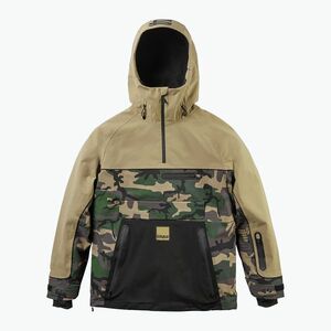 Férfi snowboarddzseki ThirtyTwo Light X Walker Anorak camouflage (Light X Walker Anorak T.26.JKM.LTA.GN.3M.1) kép