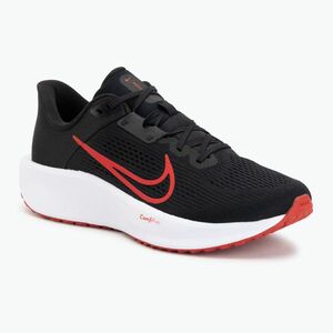 Férfi futócipő Nike Quest 6 black/white/dark smoke grey/university red (Quest 6 FD6033) kép