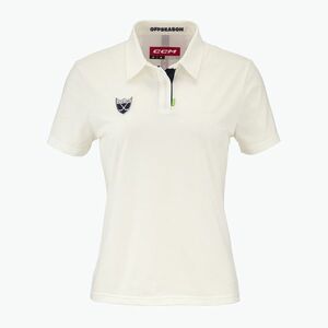 Női galléros póló CCM Golf Polo white (Golf Polo PSS49D-SRLWHT) kép