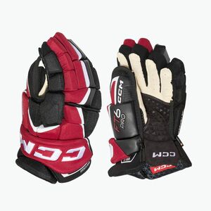 Gyerek jégkorong kesztyű CCM JetSpeed FT6 Pro JR black/red/white (JetSpeed FT6 Pro JR HGFT6PRO-JR11BKRW) kép