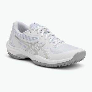 Női teniszcipő ASICS Game FF Clay W white/pure silver (Game FF Clay W 1042A282-101) kép