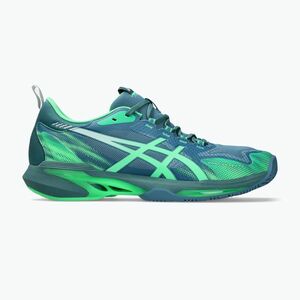 Férfi padelcipő Asics Sonicmash FF saba blue/vital green (Sonicmash FF 1041A538-400) kép