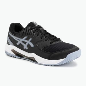 Férfi teniszcipő ASICS Gel-Dedicate 8 black/grey blue (Gel-Dedicate 8 1041A408-003) kép