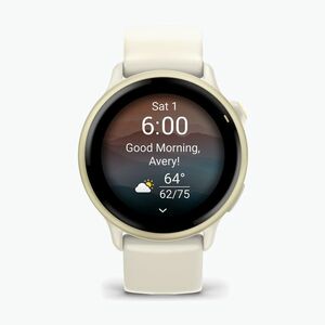 Garmin Vivoactive 6 okosóra lunar gold/bone (Vivoactive 6 010-02985-01) kép