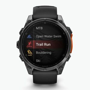 Okosóra Garmin Fenix 8 47 mm Amoled slate gray/black (Fenix 8 47 mm Amoled 010-02904-00) kép