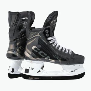 Férfi jégkorong korcsolyák CCM Tacks XF Pro SR TAPERED black (Tacks XF Pro SR TAP SKXFP-SR) kép