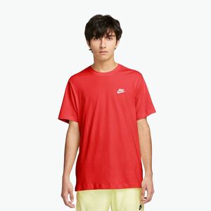 Férfi póló Nike Sportswear Club university red/white (Sportswear Club AR4997-657) kép
