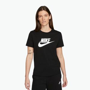 Női póló Nike Sportswear Club Essentials Logo black/white (Sportswear Club Essentials Logo DX7906-010) kép