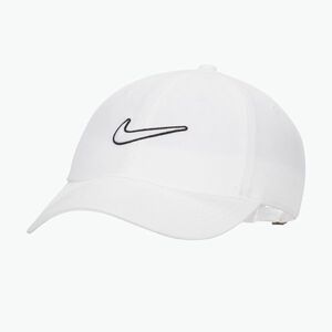 Baseballsapka Nike Club Unstructured Swoosh white/white (Club Unstructured Swoosh FB5369) kép