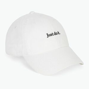 Baseball sapka Nike Club Unstructured JDI white/black (Club Unstructured JDI FB5370) kép
