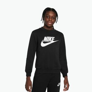Gyerek pulóver Nike Sportswear Club Fleece Comet Black/White (Sportswear Club Fleece FD2992-010) kép