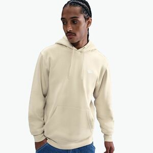 Férfi pulóver Nike Club Pullover Hoodie light khaki/light khaki/white (Club Pullover Hoodie FN3859-229) kép