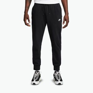 Férfi melegítőnadrág Nike Club Knit black/white (Club Knit FQ4330-010) kép