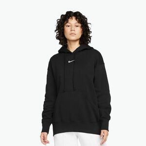 Női pulóver Nike Sportswear Phoenix Fleece Oversized black/sail (Sportswear Phoenix Fleece Oversized DQ5860) kép