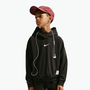 Gyerek pulóver Nike Pro Dri-Fit Pullover Hoodie black/white (Pro Dri-Fit Pullover Hoodie IF1723-010) kép