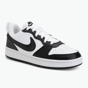 Gyerekcipők Nike Court Borough Low Recraft white/black (Court Borough Low Recraft DV5456-131) kép