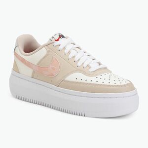 Női Nike Court Vision Alta cipő sail/white/sanddrift/arctic orange (Court Vision Alta FD9921-181) kép