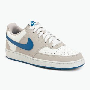 Férfi cipők Nike Court Vision Low sail/cream ii/brilliant blue (Court Vision Low IM0459-103) kép