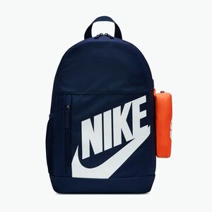 Gyerek városi hátizsák Nike Elemental Shoebox 20 l midnight navy/orange/white (Elemental Shoebox HJ4186-410) kép