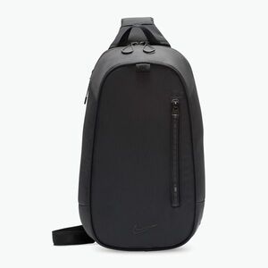 Városi egypántos hátizsák Nike Sportswear Commute Sling 9 l black/black/anthracite (Sportswear Commute Sling FZ6132-011) kép