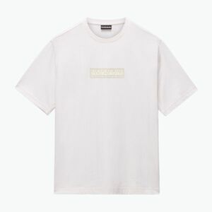 Férfi póló Napapijri S-Box Logo white whisper (S-Box Logo NP0A4IFL-N1A) kép