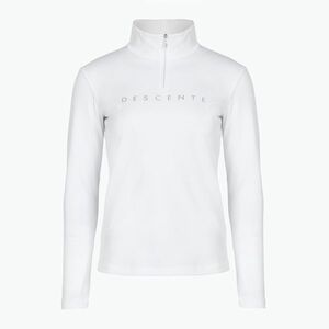 Női pulóver Descente Chest Logo T-Neck super white (Chest Logo T-Neck DW5FLT01LU) kép
