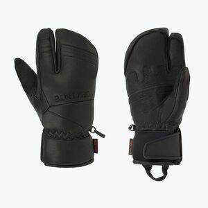 Férfi síkesztyű Descente 3 Finger Leather black (3 Finger Leather DW5FGV02MU) kép
