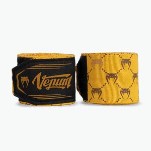 Boksz bandázsok Venum Monogram Hand Wraps Advanced 400 cm brown (Monogram Hand Wraps Advanced 05474) kép