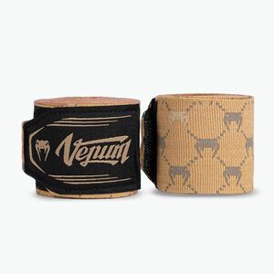 Boksz kézbandázsok Venum Monogram Hand Wraps Advanced 400 cm sand (Monogram Hand Wraps Advanced 05474) kép