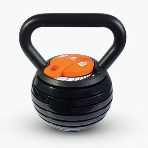 Állítható kettlebell Sveltus Adjustable 4-18 kg black/orange (Adjustable 4-18 kg 1110) kép