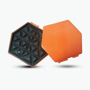 Csúszó korongok edzéshez Sveltus Functional Slider Premium 2 db. black/orange (Functional Slider Premium 0807) kép