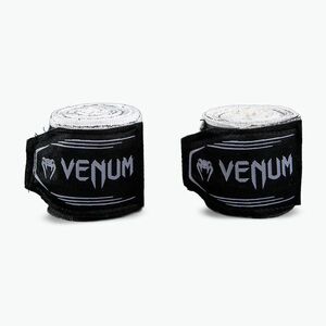 Boxoló bandázs Venum Bats Night Handwraps 250 cm black/white (Bats Night Handwraps 05956) kép