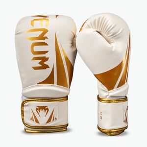 Bokszkesztyűk Venum Challenger 2.5 Boxing white/gold (Challenger 2.5 Boxing VENUM-06043-226) kép