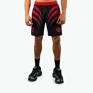 Férfi edzőshort Venum x Mike Tyson Tiger Training deep black/intense red (Mike Tyson Tiger Training VENUM-06037-100) kép