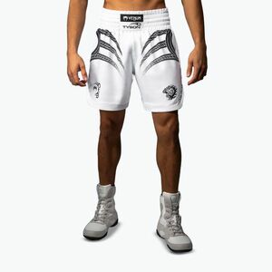 Férfi edzőshort Venum x Mike Tyson Tiger optical white/deep black (Mike Tyson Tiger VENUM-06034-210) kép