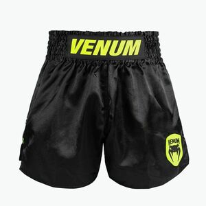 Férfi edző rövidnadrág Venum Classic Evo Muay Thai black/neon yellow (Classic Evo Muay Thai VENUM-05874-111) kép