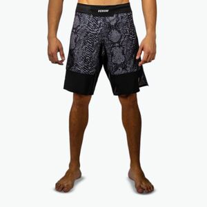 Férfi edzőshort Venum G-Fit Scales Fightshorts black/charcoal grey (G-Fit Scales Fightshorts VENUM-05841-109) kép